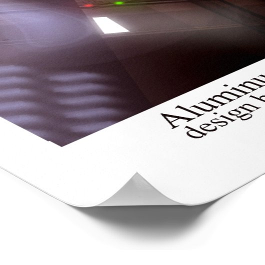 Aluminium Hamster Poster (Hoek)