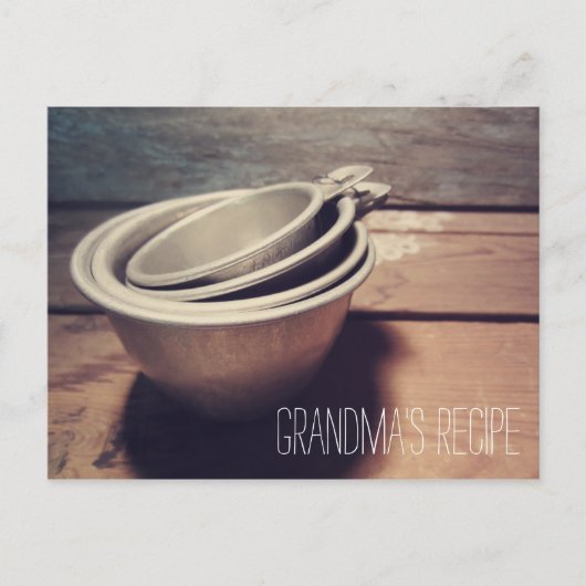  aluminium maatbekers Recept Kaart (Voorkant)