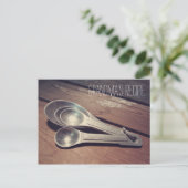  aluminium meetlepels Recept Kaart (Staand voorkant)