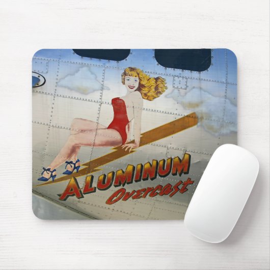 Aluminium Overcast Mousepad Muismat (Met muis)