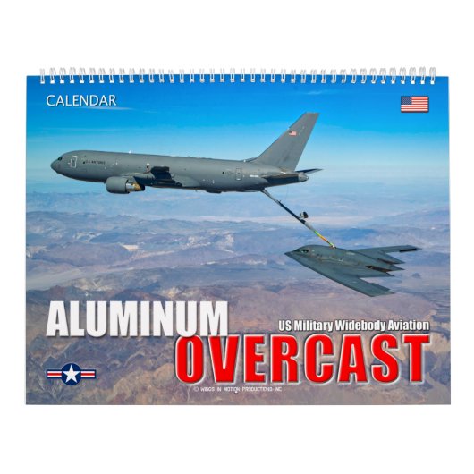 ALUMINIUM OVERCAST - US Military Widebody Aviation Kalender (Hoes)