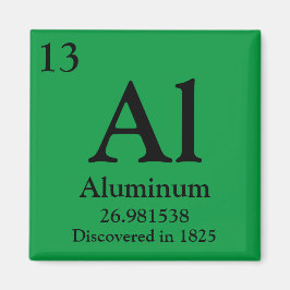 Aluminium Periodiek Tafel Magneet