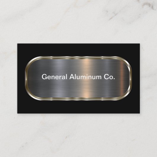 Aluminium Supply Company Visitekaartjes (Voorkant)