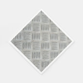 Aluminium textuur Diamant Patroon Servet (Hoek)