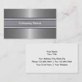 Aluminium Visitekaartjes (Voorkant / Achterkant)