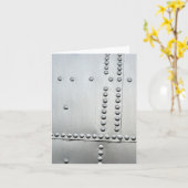 Aluminium Vliegtuig Huid Abstract Kaart (Gele Bloem)