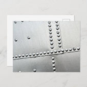 Aluminium Vliegtuig Vintage Briefkaart (Voorkant / Achterkant)