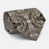 Aluminiumfolie Gerimpelde Verpakking Abstracte Kun Stropdas (Opgerold)