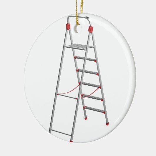 Aluminiumladder Keramisch Ornament (Links)
