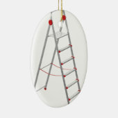 Aluminiumstapladder Keramisch Ornament (Rechts)