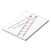 Aluminiumstapladder Notitieblok (Linkerzijde)