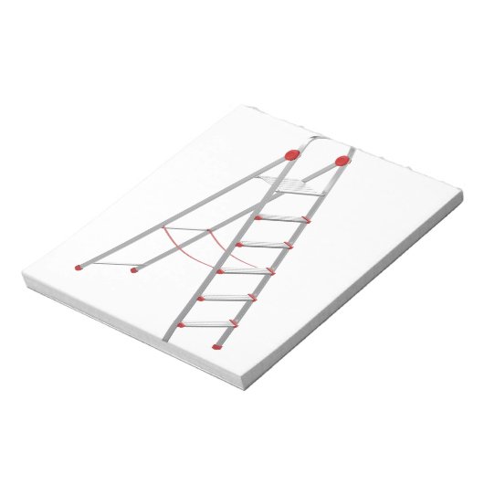 Aluminiumstapladder Notitieblok (Linkerzijde)