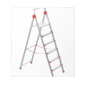Aluminiumstapladder Notitieblok (Voorkant)