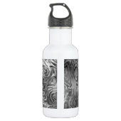 aluminiumwit, gemolten afdrukbaar waterfles  (Achterkant)