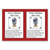 Alumna de Aluminium Horned Unicorn Trading Kaart (Achterkant)