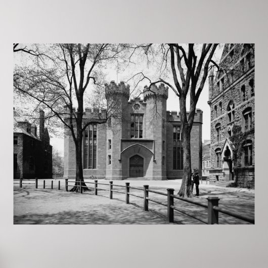 Alumni Hall (Universiteit van Yale) Poster (Voorkant)