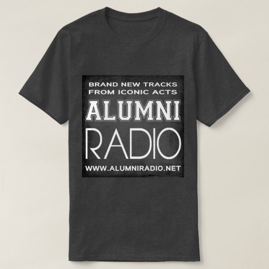 Alumni Radio T-Shirt "Iconic" (Design voorkant)
