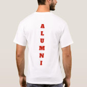 Alumni-reünie van NFMHS T-shirt (Achterkant)