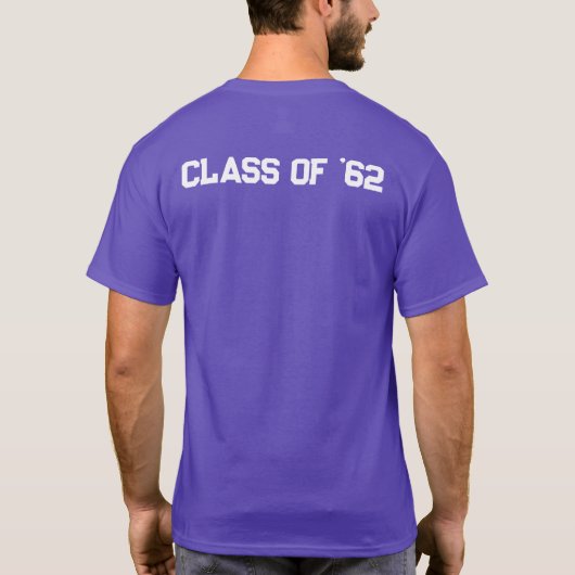 Alumniklasse van '62 T-Shirt (Achterkant)
