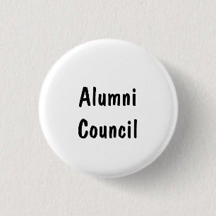 Alumniraad Ronde Button 3,2 Cm