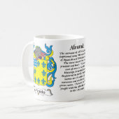 Alvarado Familiecolat van de Mok van Wapens (Voorkant links)