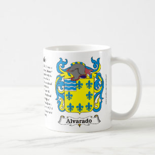Alvarado Familiecolat van de Mok van Wapens