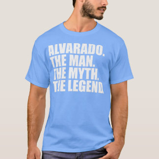 AlvaradoAlvarado Achternaam Alvarado T-shirt