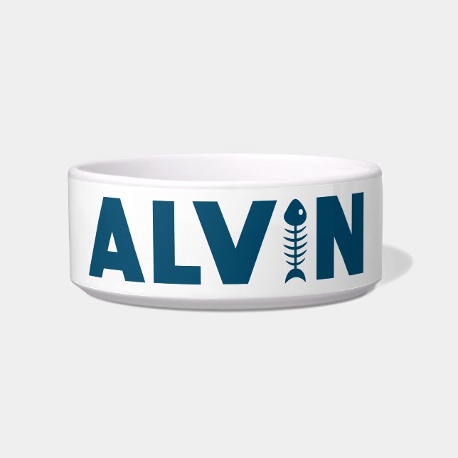Alvin Cat Bowl Voerbakje (Voorkant)