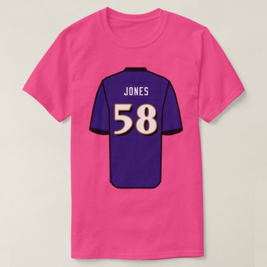 Alvin Jones Jersey T-shirt (Design voorkant)