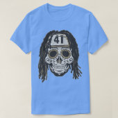 Alvin Kamara-suikerschedel T-shirt (Design voorkant)