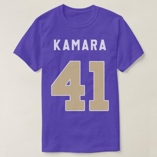 Alvin Kamara TShirt - 1 (Design voorkant)