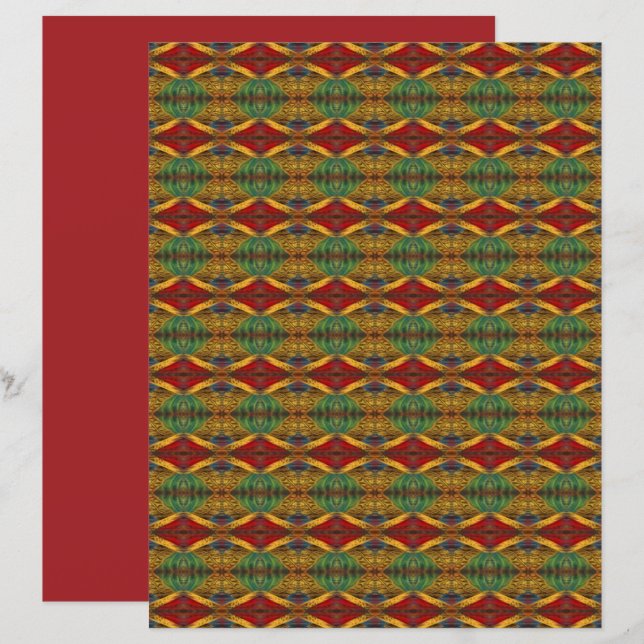 Alvina Scrapbook Paper II (Voorkant / Achterkant)