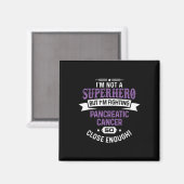 Alvleesklier Kanker Awareness Support Ribbon Magneet (Voorkant / Achterkant)