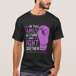 alvleesklier kankerbewustwording gevecht familiale t-shirt