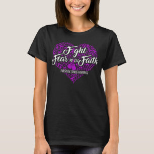 alvleesklierkanker hart t-shirt