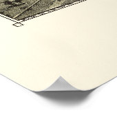 Alvord, TX Panorama - 1890 Poster (Hoek)