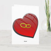 Alvorens het Dessert u me Wenskaart zal huwen Kaart (Achterkant)