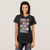 Alvorens u me Beheerder van Sysadmin verbindt T-shirt (Voorkant volledig)