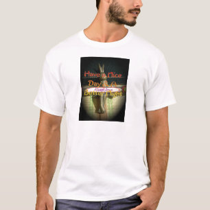 Alwaus Love Hakuna Matata Fijne dag en een Be T-shirt
