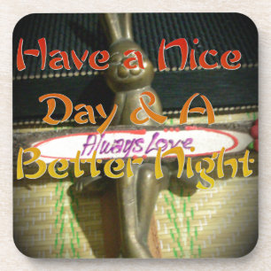 Alwaus Love Hakuna Matata hebben een mooie dag en  Onderzetter