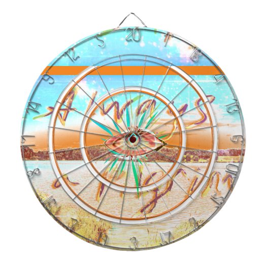 Always A Pilgrim Dartbord (Voorkant)