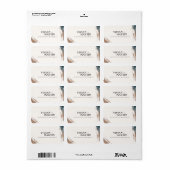 Always and for Eternity Wedding Address Etiket (Full Sheet)