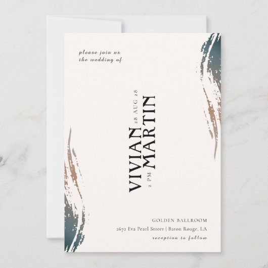 Always and for Eternity Wedding Kaart (Voorkant)