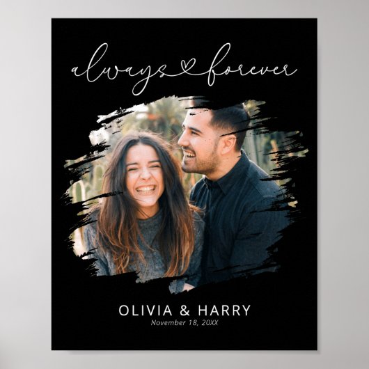 Always And Forever Couple Photo Poster (Voorkant)