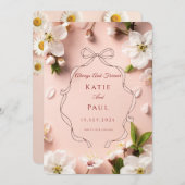 Always and Forever – Elegant Customizable  Kaart (Voorkant / Achterkant)