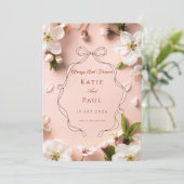 Always and Forever – Elegant Customizable  Kaart (Staand voorkant)