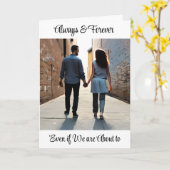 Always And Forever | Zombie Apocalypse Grappig Kaart (Gele Bloem)