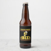 Always Be A Bee Bier Etiket (Voorkant)