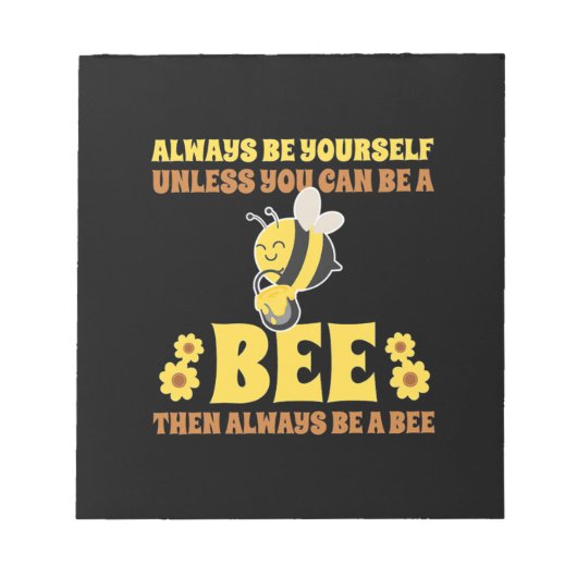 Always Be A Bee Notitieblok (Voorkant)