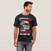 Always Be Nice To A Truck Driver freestyle spiritu T-shirt (Voorkant volledig)